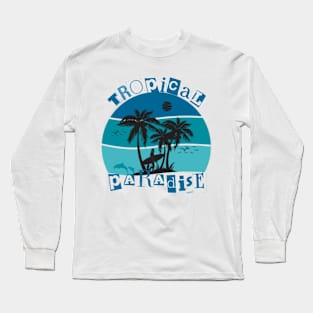 Tropical paradise Long Sleeve T-Shirt